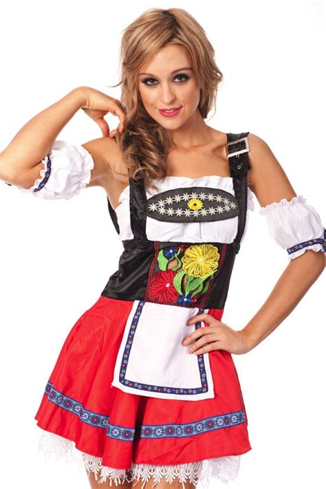 Red Oktoberfest Inspired Halloween Costume - Oktoberfest Costume - Holidays Costume - Themes ...