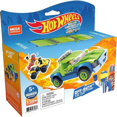 Mega Construx Hot Wheels Carro Off Duty Atv