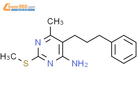 105485 15 2 4 Pyrimidinamine 6 Methyl 2 Methylthio 5 3 Phenylpropyl 化学式、结构式、分子式、mol 960化工网