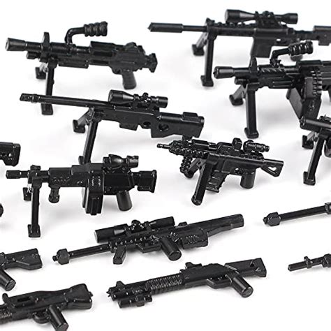 Feleph Swat Weapons Toys Military Police Bricks Accessories For