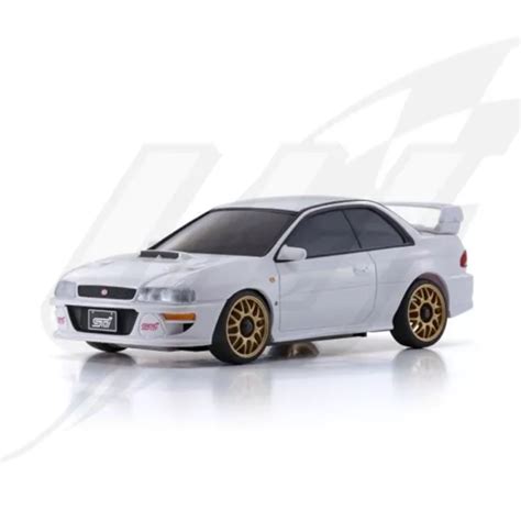 FR KYOSHO AUTOSCALE Mini Z Subaru Impreza Wrx Sti 22B White Ma020