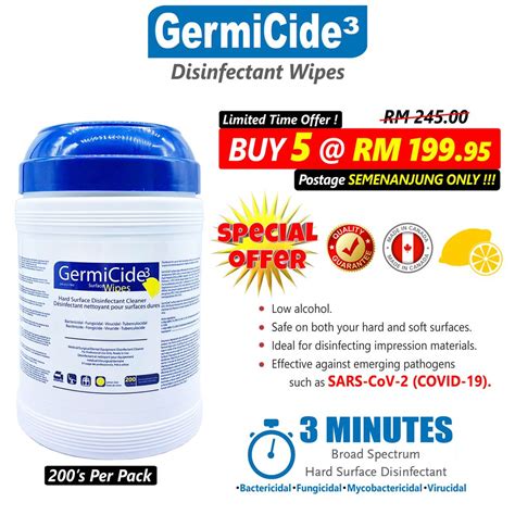 Ready Stock (BUY 5 : Limited Time Offer) GERMIPHENE - GERMICIDE ...