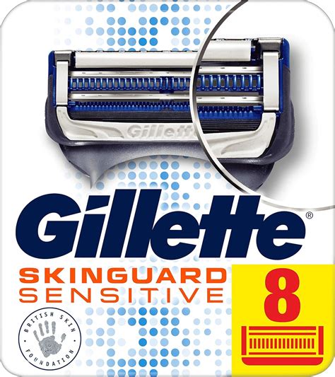 Gillette Skinguard Sensitive Razor Blades Men Pack Of Razor Blade