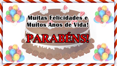 Muitos anos de vida Mensagem de Aniversário