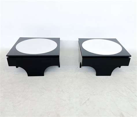 Pair Of Mid Century Side Tables By Emiel Veranneman