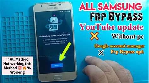 Samsung Frp Bypass You Tube Problem All Samsung Frp Bypass You Tube