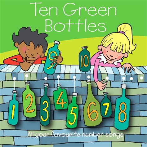 Ten Green Bottles » by « Kidzone » Listen up ! Number Song, Singing Games, Green Bottle, Blink ...