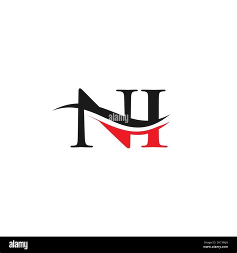 Initial Ni Letter Logo Design With Modern Trendy Ni Logo Design Stock