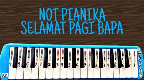 SELAMAT PAGI BAPA: PIANIKA MELODICA TUTORIAL | LAGU ROHANI Acordes - Chordify