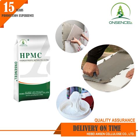 Hydroxypropyl Methylcellulose Hpmc Wall Putty Tile Adhesive Cellulose