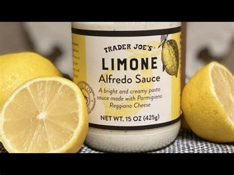 Trader Joe S Limone Alfredo Pasta Lemon Pasta Sauce Recipe Youtube