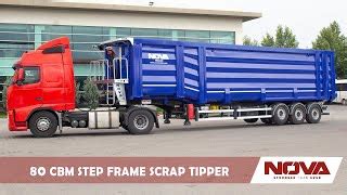 Naczepa Wywrotka Nova New Tipper Trailer For Scrap M