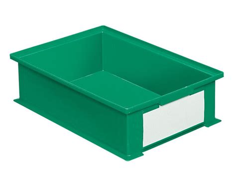 Bac Rangement Plastique Litres Vert Contact Setam Rayonnage Et