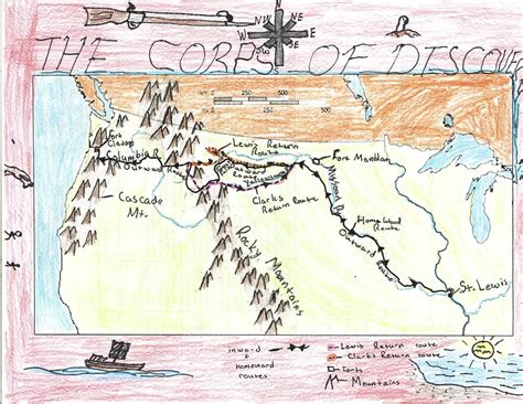 45 Corps of Discovery Map