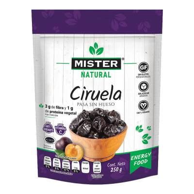 Ciruela Pasa Mister Natural Sin Hueso 250 G Walmart