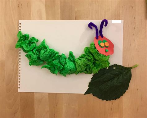 Hungry Caterpillar Sequence Craft The Very Number Sequencing Activities