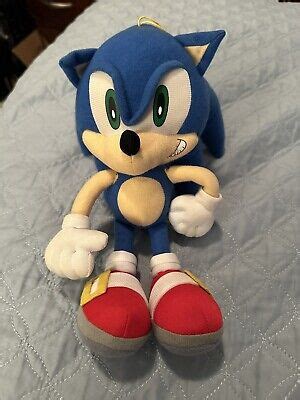 ULTRA RARE Sonic X GE Great Eastern Sonic The Hedgehog Plush NO TAG 11