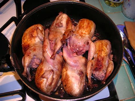 Recette De Cailles Farcies Ma Fa On