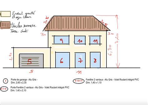 Cours En Ligne Le Plan Des Fa Ades Avec Nanocad Free Dessine Ton Permis