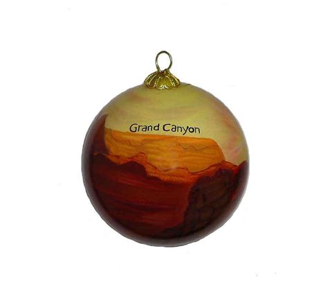 Grand Canyon Hand Painted Ornament Grand Canyon Conservancy Store