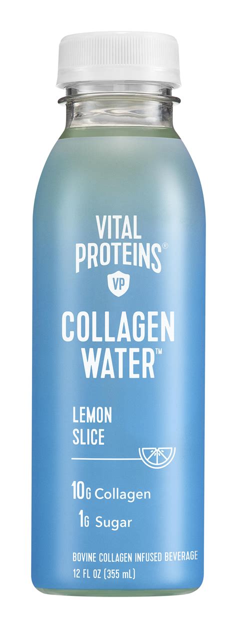 Vital Proteins Lemon Slice Collagen Water 12 Fl Oz 6 Pack