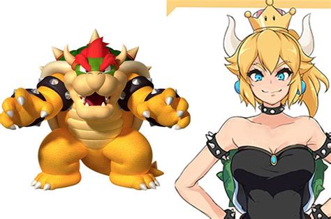 Bowser As A Girl