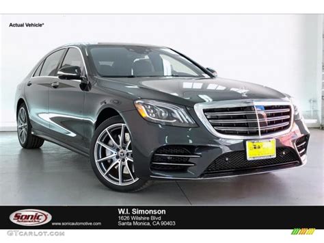 2020 Magnetite Black Metallic Mercedes Benz S 560 Sedan 135880226 Car Color