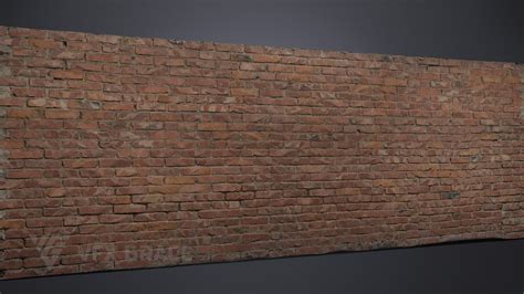 Brick wall 001 | Wall Model | VFX Grace