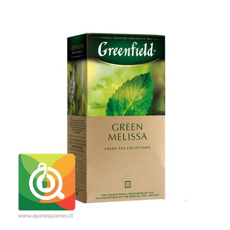 Greenfield Té Verde Green Melissa 25 bolsitas & Qué Té Quieres