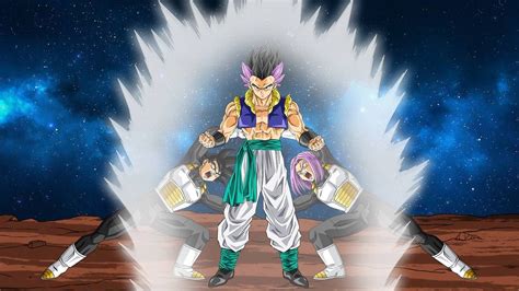 Gotenks Goten And Trunks Fusion Full Body By Taivan On Deviantart