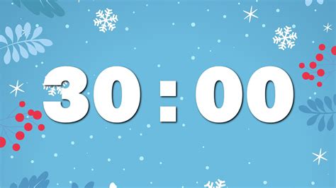 Winter Countdown Timer Add Seasonal Charm To Your Digital Space