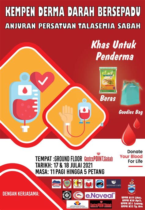 Ulasan Poster Kempen Derma Darah Read And Review Cetus Uniselmembaca