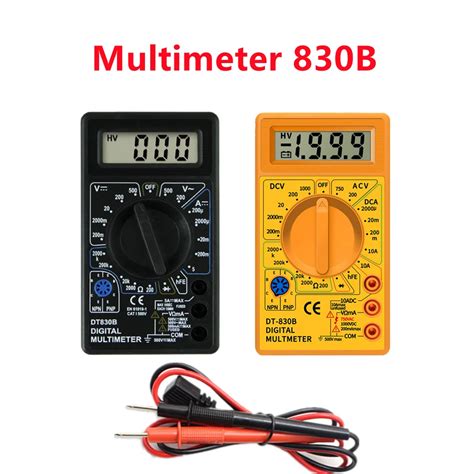 Купить Алиэкспресс LCD Digital Multimeter DT 830B Mini Handheld