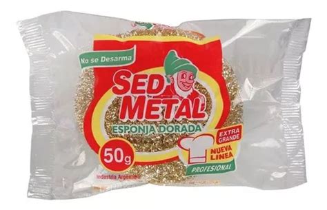 Pack X 48 Unid Esponja Dorada 50 Gr Sed Metal Espo Pro MercadoLibre