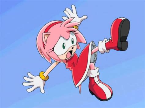 Sonic X Screenshot Amy Falling By Taptun39 On Deviantart