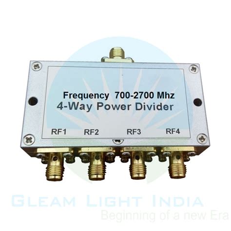 Gleam Light India 4 Way Rf Power Splitter At Rs 220piece In New Delhi