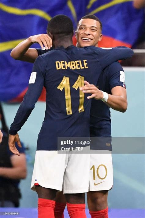 10 Kylian Mbappe During The Fifa World Cup 2022 Round Of 16 Match