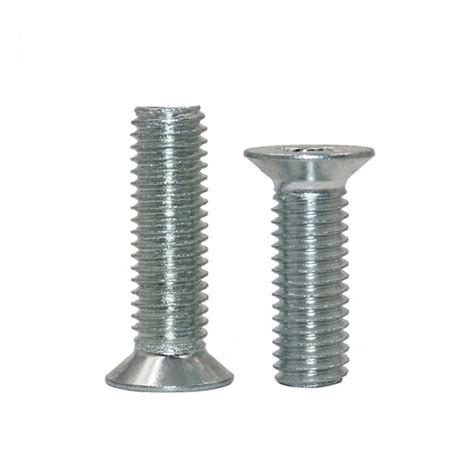 M Zinc Plated Din Screws Cross Recessed Flat Head Countersunk Head