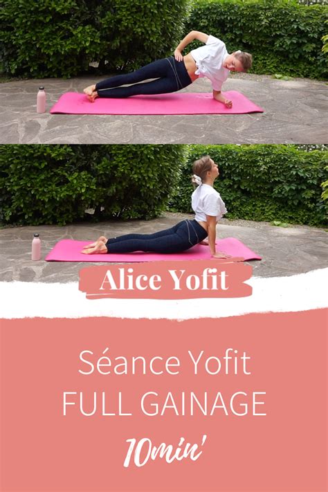 Séance Yofit FULL GAINAGE en 10 minutes objectif VENTRE PLAT TAILLE