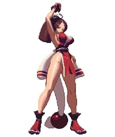 Mai Shiranui Sprite Animation From The King Of Fighters XIII King