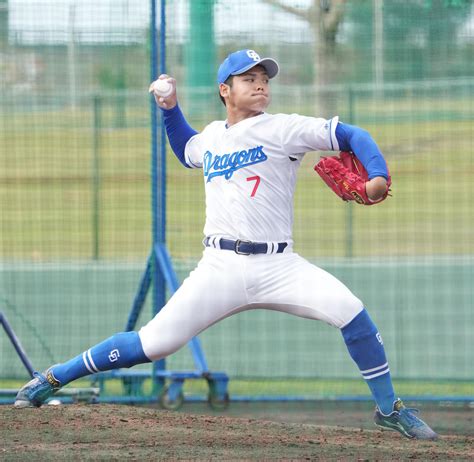 【中日】根尾昂が今季初打撃投手でブルペン含め123球の熱投 最速141キロにもにんまり プロ野球写真ニュース 日刊スポーツ