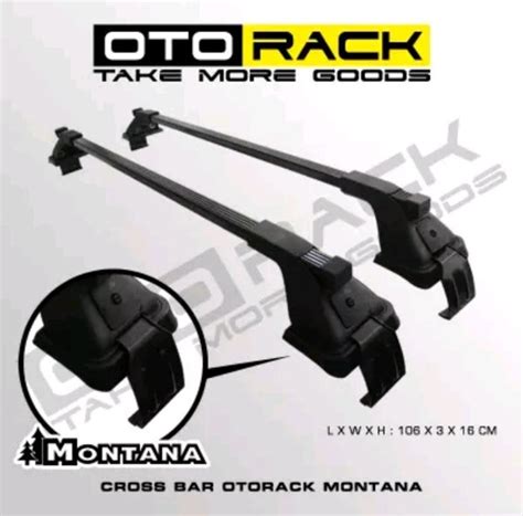 Jual Cross Bar Atau Kaki Rak Jepit Body Montana Tanpa Roof Rail Di