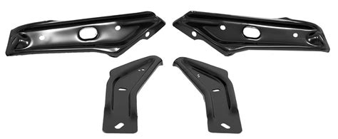 Chevelle El Camino Bumper Bracket Front Pieces Dynacorn