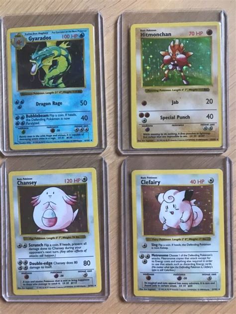 X Pokemon Base Set Shadowless Holo Rare Chansey Clefairy Kaufen Auf