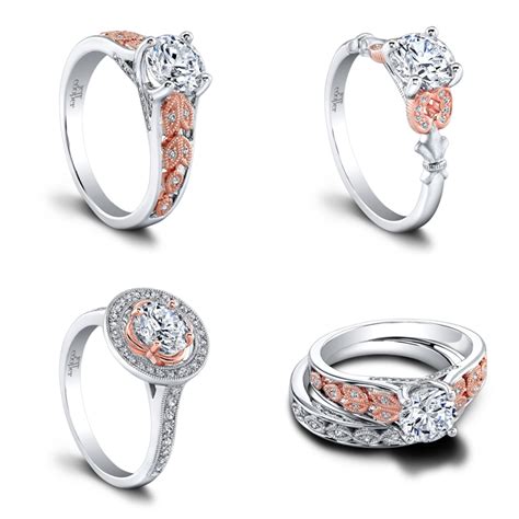 Top Dazzling Breathtaking Rose Gold Engagement Rings