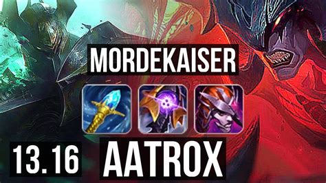 Morde Vs Aatrox Top Legendary Rank Morde Tr