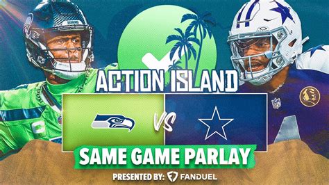 Seattle Seahawks Vs Dallas Cowboys Player Props And Parlays Nfl Tnf Picks Action Island Youtube