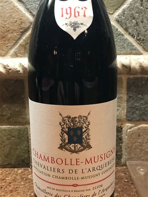 1967 Remoissenet Père et Fils Chambolle Musigny France Burgundy Côte