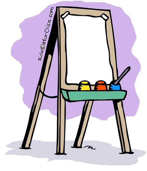 Art Easel Clip Art Art Easel Canvas Art Artist Easel