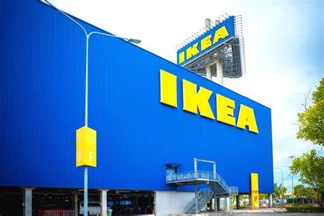 IKEA Furniture Company Logo On Building Exterior 2463728 Stock Photo At